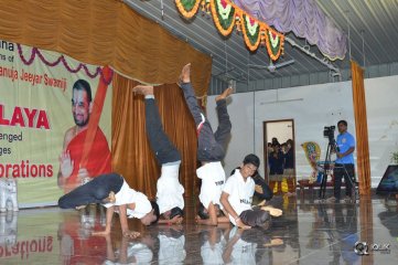 Raja The Great Team at Netra Vidyalaya 10th Anniversary Celebrations